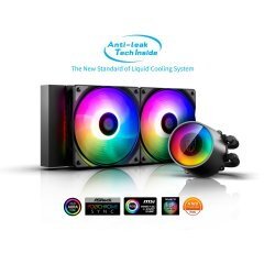 водно охлаждане Water Cooling CASTLE 240 RGB V2 - Addressable RGB водно охлаждане Water Cooling CASTLE 240 RGB V2 - Addressable RGB