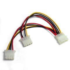 Cable splitter 4pin->2x4pin,20cm Cable splitter 4pin->2x4pin,20cm