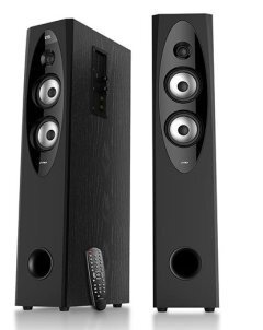 Speakers 2.0 Bluetooth - T-60X - 110W RMS - NFC/Optical/Karaoke/FM/USB MP3/Remote
