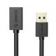Cable Extension - USB3.0 A/M to A/F 1.5m, black - CER3-15-BK
