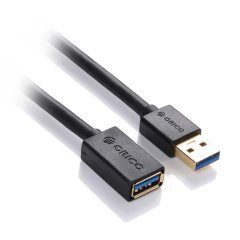 Cable Extension - USB3.0 A/M to A/F 1.5m, black - CER3-15-BK