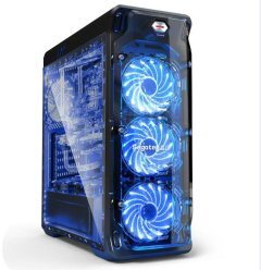 Кутия Case ATX SG-LUX-BK - LUX Black - USB3.0/3x120mm fans Кутия Case ATX SG-LUX-BK - LUX Black - USB3.0/3x120mm fans