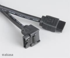 Cable SATA3 90° Black 50cm AK-CBSA01-05BK Cable SATA3 90° Black 50cm AK-CBSA01-05BK