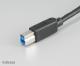 Cable USB 3.0 A->B male 1.5m AK-CBUB01-15BK