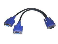 Сплитер VGA splitter HD15 M - 2xHD15 F - CG021-B-0.2m Сплитер VGA splitter HD15 M - 2xHD15 F - CG021-B-0.2m
