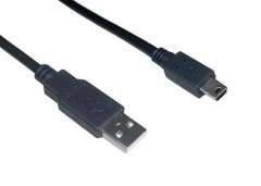 Кабел USB 2.0 AM / Mini USB 5pin - CU215-3m Кабел USB 2.0 AM / Mini USB 5pin - CU215-3m