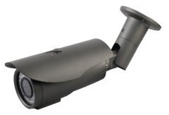 IP HD Outdoor Metal Bullet Camera - 1/2.9 Sony Low Illumination 2.4MP/1080P/2.8-12mm F2.0/IR 40m/PoE/Black - LIG40A200-POE