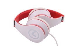 Слушалки Low Ryders - Headphones White & red AM2003/WR