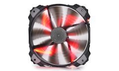 Fan 200mm Red LED - XFAN 200RD