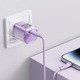 Charger Wall GaN PD30W - A53 - USB-C x 1, Purple Charger Wall GaN PD30W - A53 - USB-C x 1, Purple