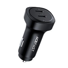 зарядно за кола Fast Charger Car PD3.0 72W - B2 - USB-C x 2, Black зарядно за кола Fast Charger Car PD3.0 72W - B2 - USB-C x 2, Black