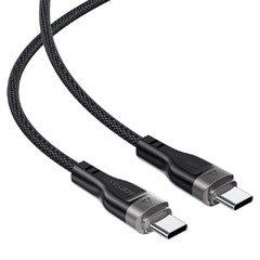Кабел USB-C to USB-C Cable 60W MAGNETIC 1.2m - C11-03 - Black Кабел USB-C to USB-C Cable 60W MAGNETIC 1.2m - C11-03 - Black