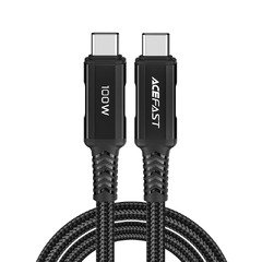 USB-C to USB-C Cable 100W 2m Aluminum alloy - C4-03 - Black USB-C to USB-C Cable 100W 2m Aluminum alloy - C4-03 - Black