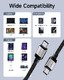 Кабел USB-C to USB-C Cable 60W Nylon Braided 1.20m - C9-03 - Black Кабел USB-C to USB-C Cable 60W Nylon Braided 1.20m - C9-03 - Black