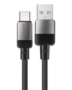 USB-A to USB-C Cable 60W 1.2m - C9-04 - Black USB-A to USB-C Cable 60W 1.2m - C9-04 - Black