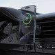 Стойка за телефон за кола Car phone holder - for Air vent, Wireless Magnetic Wireless Charging - D31 - Black Стойка за телефон за кола Car phone holder - for Air vent, Wireless Magnetic Wireless Charging - D31 - Black