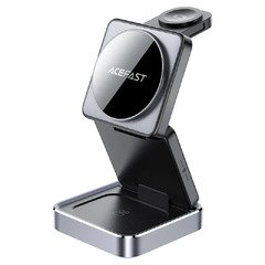 Desktop 3-in-1 Wireless Charging Holder - E20 Black Desktop 3-in-1 Wireless Charging Holder - E20 Black