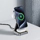 настолно устройство за безжично зареждане Desktop 3-in-1 Wireless Charging Holder - E20 Black настолно устройство за безжично зареждане Desktop 3-in-1 Wireless Charging Holder - E20 Black