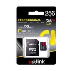 карта памет microSDXC 256GB Professional Class 10+ UHS-1 V30 U3 Adapter - ad256GBMSXU32A карта памет microSDXC 256GB Professional Class 10+ UHS-1 V30 U3 Adapter - ad256GBMSXU32A
