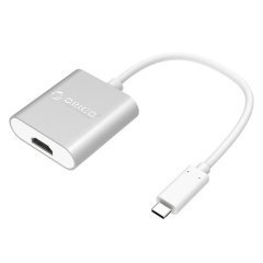 Adapter - USB 3.1 Type C -> HDMI F, silver - RCH-SV
