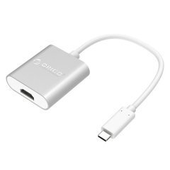 Adapter - USB 3.1 Type C -> HDMI F, silver - RCH-SV Adapter - USB 3.1 Type C -> HDMI F, silver - RCH-SV