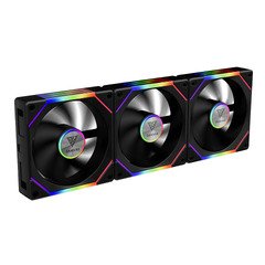 Комплект вентилатори Fan Pack 3-in-1 3x120mm - AEOLUS P2-1203, Swappable Fan Blades (Reverse Fan Blades Included), Daisy-Chain, Infinity Mirror, A-RGB Комплект вентилатори Fan Pack 3-in-1 3x120mm - AEOLUS P2-1203, Swappable Fan Blades (Reverse Fan Blades Included), Daisy-Chain, Infinity Mirror, A-RGB