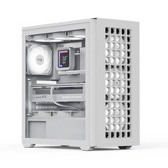 кутия Case ATX - D502A White, Addressable RGB кутия Case ATX - D502A White, Addressable RGB