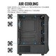кутия Case ATX - Falcon-G-BK-v2 - Addressable RGB кутия Case ATX - Falcon-G-BK-v2 - Addressable RGB