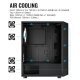 Case Hive v2 - Mesh panel, FRGB, Tempered Glass, 4 Fans - ACCM-PV27043.11 Case Hive v2 - Mesh panel, FRGB, Tempered Glass, 4 Fans - ACCM-PV27043.11