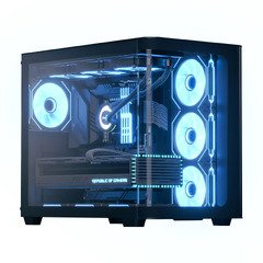 Case ATX - P500C-G-BK-v1 - 4 x 120 mm Infinity Mirror A-RGB Case ATX - P500C-G-BK-v1 - 4 x 120 mm Infinity Mirror A-RGB