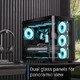 Case ATX - P500C-G-BK-v1 - 4 x 120 mm Infinity Mirror A-RGB Case ATX - P500C-G-BK-v1 - 4 x 120 mm Infinity Mirror A-RGB