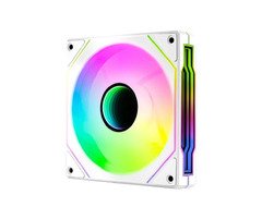 Fan 120mm Phantom M-3R - Infinity Mirror ARGB, REVERSE - White Fan 120mm Phantom M-3R - Infinity Mirror ARGB, REVERSE - White