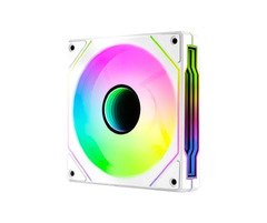 Fan 120mm Phantom M-3 - Infinity Mirror ARGB - White Fan 120mm Phantom M-3 - Infinity Mirror ARGB - White