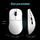 AJ159P MC - Wireless Gaming Mouse - 1K, Magnetic Charging Dock, White AJ159P MC - Wireless Gaming Mouse - 1K, Magnetic Charging Dock, White