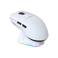 професионална геймърска мишка AJ159 PRO - Wireless Gaming Mouse - 8K, Magnetic Charging Dock, White професионална геймърска мишка AJ159 PRO - Wireless Gaming Mouse - 8K, Magnetic Charging Dock, White