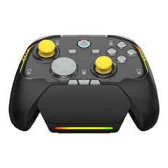 Gamepad Set GP100 NS - Hall Effect, 1000Hz, Wireless, Bluetooth, 1000Hz - Black, Gray, Yellow Gamepad Set GP100 NS - Hall Effect, 1000Hz, Wireless, Bluetooth, 1000Hz - Black, Gray, Yellow