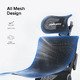 Gaming Chair X-Air Mega - XL Black Mesh Gaming Chair X-Air Mega - XL Black Mesh