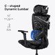 Gaming Chair X-Air Mega - XL Black Mesh Gaming Chair X-Air Mega - XL Black Mesh