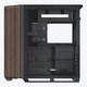 кутия Case ATX - V1-W - Wood, Black кутия Case ATX - V1-W - Wood, Black