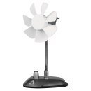 вентилатор за бюро Breeze Silver - USB Desktop Fan