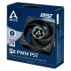 Fan 80mm P8 PWM PST - black/black - 200-3000rpm Fan 80mm P8 PWM PST - black/black - 200-3000rpm