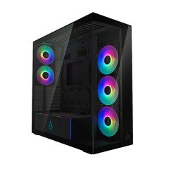 кутия Case E-ATX - Xtender (Mirror Black) - 5 A-RGB Fans included кутия Case E-ATX - Xtender (Mirror Black) - 5 A-RGB Fans included