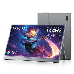 преносим монитор Portable Monitor - Z1FC with Sleeve Bag - 16.1", 144Hz, IPS преносим монитор Portable Monitor - Z1FC with Sleeve Bag - 16.1", 144Hz, IPS