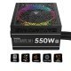 PSU - ASTRAPE M1-550W RGB - 80 Plus, APFC