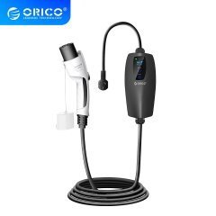 Мобилна зарядна станция за електромобил EV-CHARGER 16A 1-phase Type-2 EU port, 5m cable - AUG416-EU-05-BK Мобилна зарядна станция за електромобил EV-CHARGER 16A 1-phase Type-2 EU port, 5m cable - AUG416-EU-05-BK