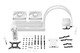 водно охлаждане Water Cooling - LIGHT LOOP 240mm White водно охлаждане Water Cooling - LIGHT LOOP 240mm White