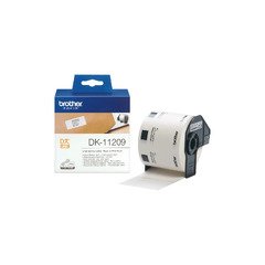 етикети Brother DK-11209 - Small Address Paper Labels, 29mmx62mm, 800 labels per roll, Black on White - DK-11209 етикети Brother DK-11209 - Small Address Paper Labels, 29mmx62mm, 800 labels per roll, Black on White - DK-11209