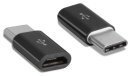 Adapter USB Type C / Micro USB F - CA433