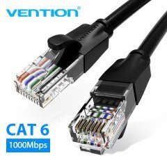 LAN UTP Cat.6 Patch Cable - 5M Black - IBEBJ LAN UTP Cat.6 Patch Cable - 5M Black - IBEBJ