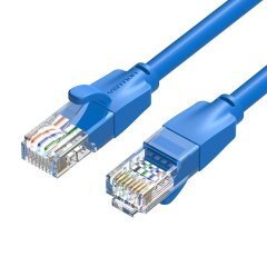 Кабел LAN UTP Cat.6 Patch Cable - 1.5M Blue - IBELG Кабел LAN UTP Cat.6 Patch Cable - 1.5M Blue - IBELG